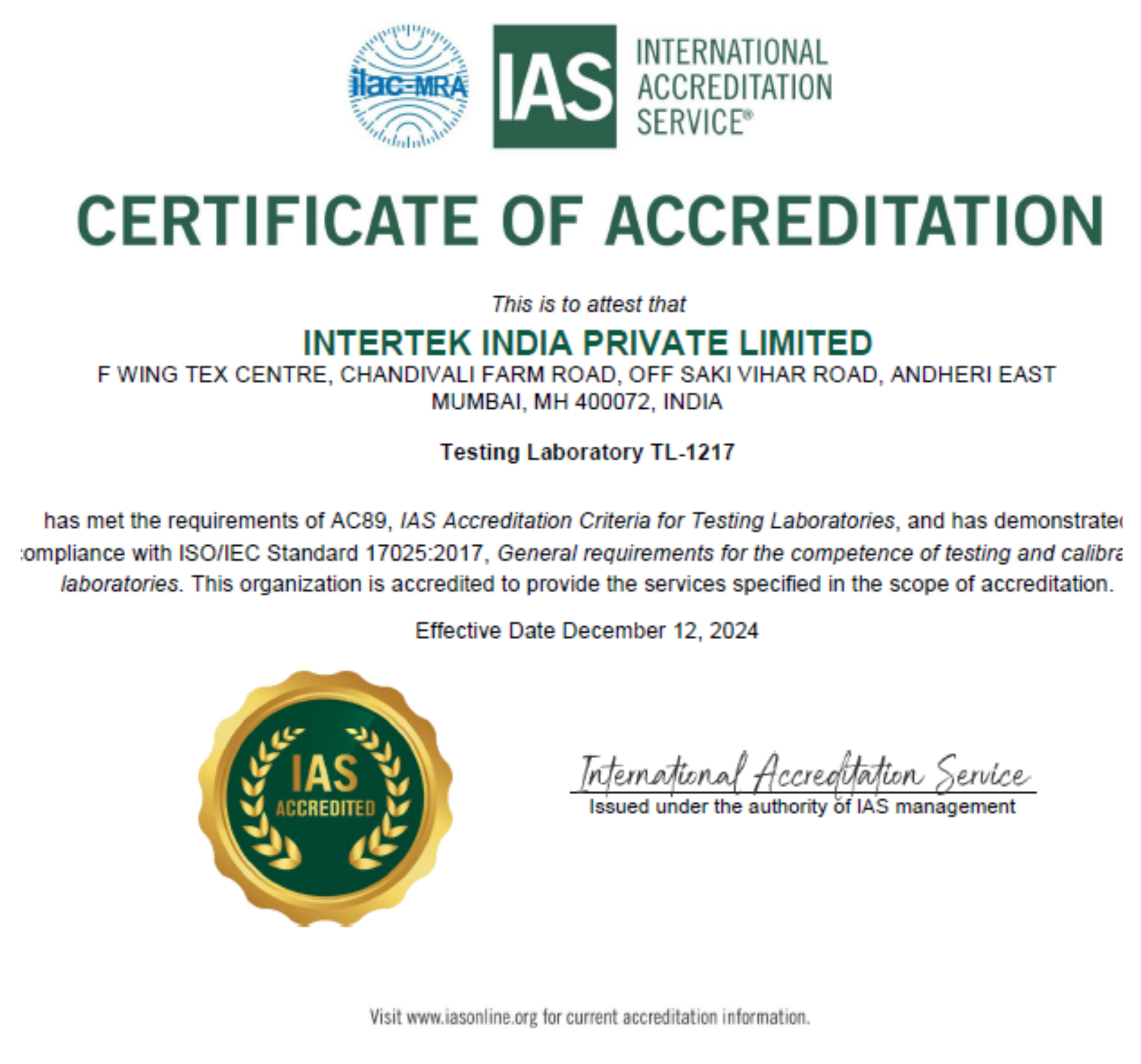 certifiica